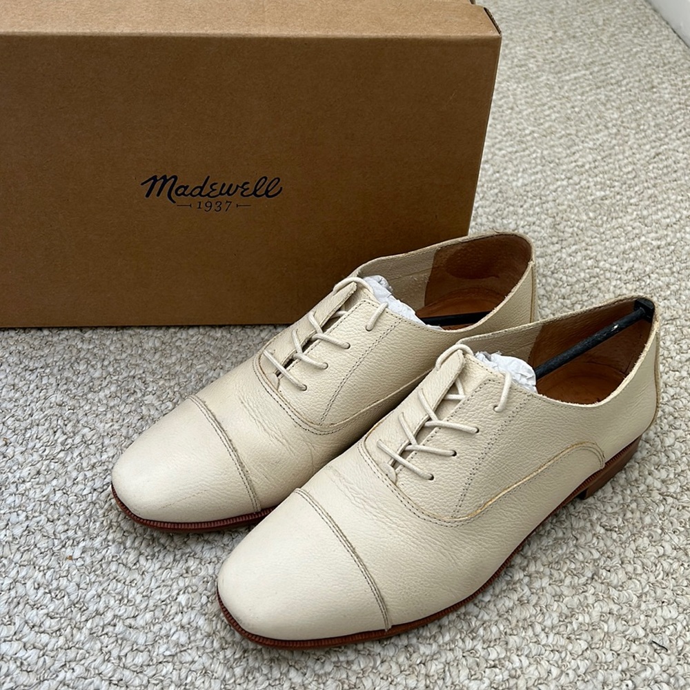 Madewell Lace up Oxford loafers